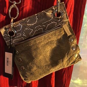 Hammitt Green and Gray Crossbody Bag with Chic Design